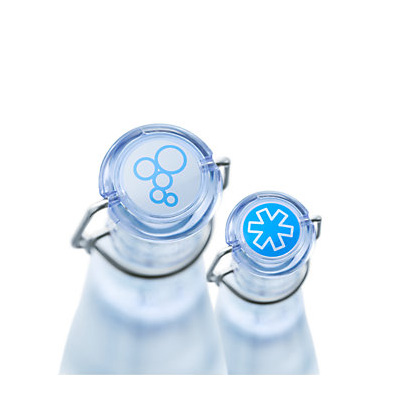 Designerglasflaschen Swing Twist
