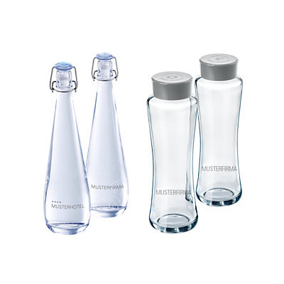 Designerglasflaschen Swing Twist