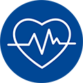 Ein Herz mit einem EKG-Linienmuster, das ein Symbol für Gesundheit oder Lebensfreude darstellt. Jakob Wassertechnik bietet innovative Wasserspenderlösungen für Unternehmen, die auf Qualität und Nachhaltigkeit setzen.