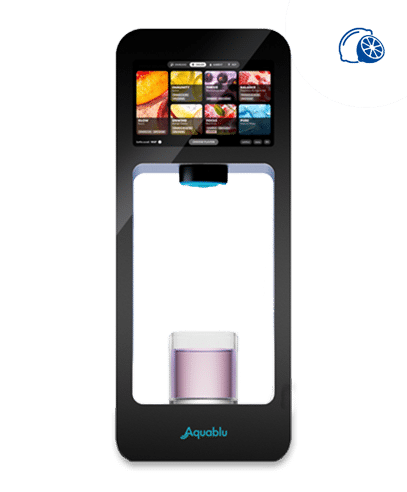 Freigestelltes Gerät des REFILL+ Series 2 von Aquablu
