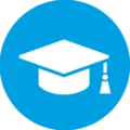 Schulen & Kitas Ein Symbol für einen akademischen Hut, das Bildung oder Studienabschlüsse repräsentiert. Jakob Wassertechnik bietet innovative Wasserspenderlösungen für Unternehmen, die auf Qualität und Nachhaltigkeit setzen.