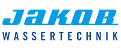 Logo von Jakob Wassertechnik mit transparentem Hintergrund.