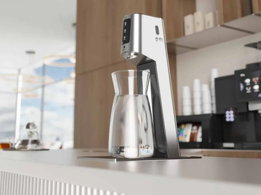 Die C9 Steel Firewall® verbindet hochwertiges Edelstahl- Design mit moderner Hygienetechnologie.